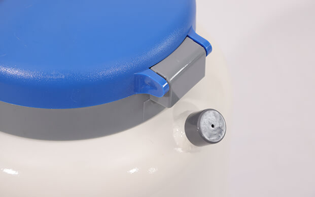 液氮容器真空口破損還能用嗎？