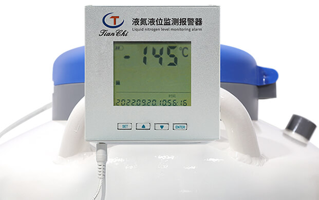 給大口徑液氮生物容器配備的報(bào)警器靈敏嗎？